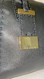 TED BAKER PAIGEE LARGE BLACK LEATHER TOTE BAG WITH DETACHABLE CROSS BODY STRAP