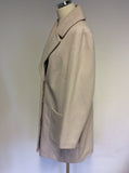 MARKS & SPENCER ALABASTER CREAM COAT SIZE 18