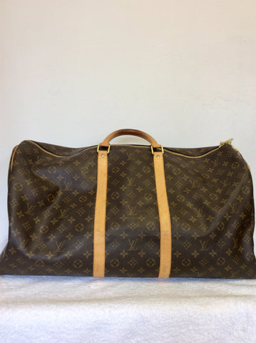 LOUIS VUITTON BROWN MONOGRAM 60 KEEPALL