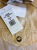 BRAND NEW ARTIGIANO NATURAL SUEDE FEEL WEEKEND JACKET SIZE 20