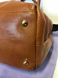 MODALU PIPPA CHESTNUT BROWN LEATHER TOTE BAG