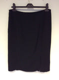 HOBBS BLACK PENCIL SKIRT SIZE 14