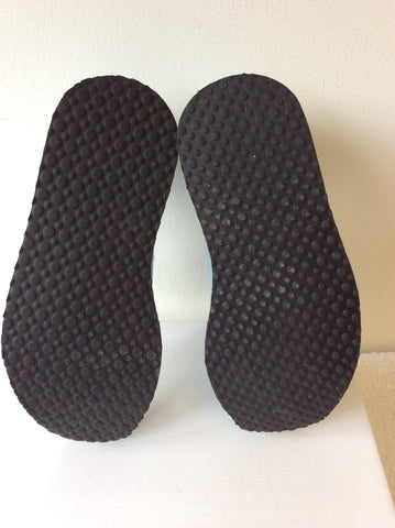 BRAND NEW JOURNEY CONVEYOR BLUE & GREY LEATHER LACE UP SHOES  SIZE 4/37