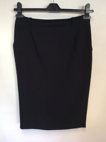 WHISTLES BLACK PENCIL SKIRT SIZE 10