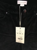 BRAND NEW MONSOON BLACK BRUSHED COTTON JEANS SIZE 10