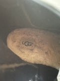 UGG KIDS BLACK LEATHER CHELSEA BOOTS SIZE 9/27.5