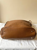 MICHAEL KORS TAN LEATHER LARGE SHOULDER BAG