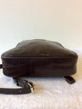 MULBERRY BLACK LEATHER CONGO BACK PACK/ SHOULDER BAG