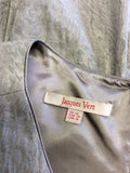 JACQUES VERT SILVER GREY SPECIAL OCCASION DRESS SIZE 20