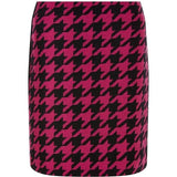 BRAND NEW HOBBS NESTA PINK & BLACK CHECK SKIRT SIZE 8