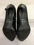 MARKS & SPENCER AUTOGRAPH BLACK PATENT HEELS SIZE 7/40