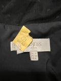 HOBBS BLACK MESH BODICE & LONG SLEEVED PENCIL DRESS SIZE 10