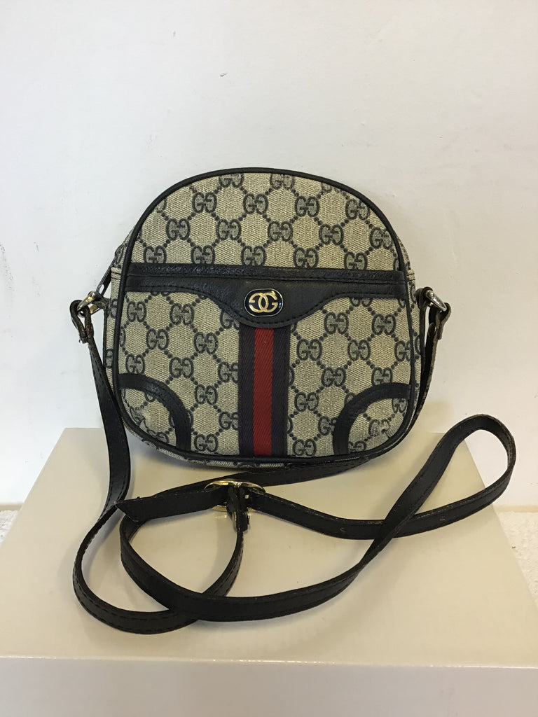 Gucci bag navy blue 2025