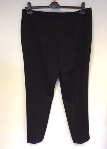 BRAND NEW GINA BACCONI BLACK SMART TROUSERS SIZE 18