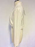 BRAND NEW GINA BACCONI IVORY BOLERO JACKET SIZE 20
