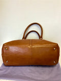 MODALU PIPPA CHESTNUT BROWN LEATHER TOTE BAG