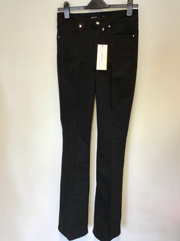 BRAND NEW KAREN MILLEN BLACK STRETCH BOOT LEG JEANS SIZE 10