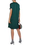 BRAND NEW BY MALENE BIRGER LINANA BOTTLE GREEN CAP SLEEVE SHIFT DRESS SIZE 38 UK 10