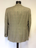 MAGEE BLACK & GREY PRINCE OF WALES CHECK WOOL SUIT SIZE 42 R