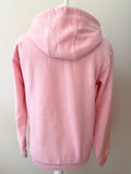 ELLESSE SPORTS PALE PINK HOODED SWEATSHIRT SIZE 10