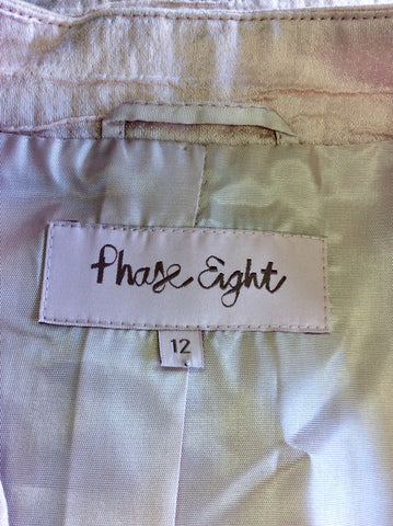 PHASE EIGHT LIGHT PINK SPECIAL OCCASION JACKET SIZE 12