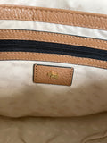 RADLEY LONDON CAMEL LEATHER CROSS BODY OR GOLD CHAIN SHOULDER BAG