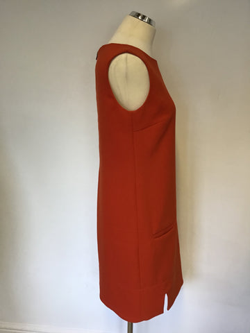 OUI COLLECTION ORAGE SLEEVELESS SHIFT DRESS SIZE 10