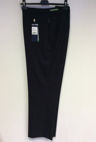 BRAND NEW ATELIER GARDEUR BLACK KARI COMFORT FIT TROUSERS SIZE 20