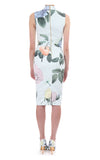 BRAND NEW TED BAKER RAVINA ROSE PRINT MINT GREEN MIDI PENCIL DRESS SIZE 3 UK 12/14