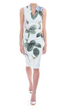 BRAND NEW TED BAKER RAVINA ROSE PRINT MINT GREEN MIDI PENCIL DRESS SIZE 3 UK 12/14