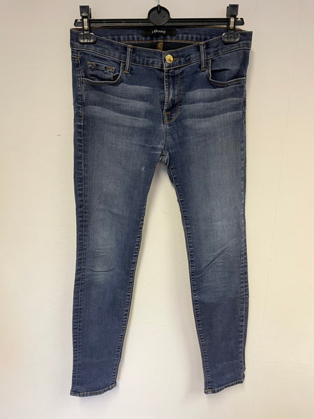 J BRAND INDIGO BLUE VENTURE SKINNY LEG JEANS SIZE 30W/ 29L