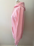 ELLESSE SPORTS PALE PINK HOODED SWEATSHIRT SIZE 10