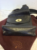 MULBERRY BLACK LEATHER ANTONY CROSS BODY MESSANGER BAG