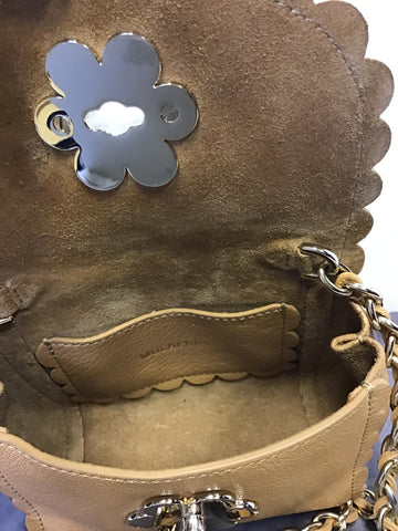 BRAND NEW MULBERRY BISCUIT MINI CECILY FLOWER BAG