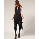 ALL SAINTS ZEEDA MIDNIGHT PARACHUTE STYLE DRESS SIZE 14