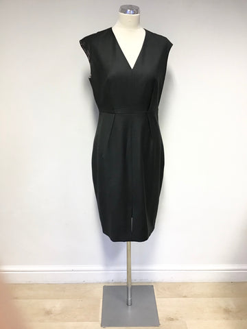 TED BAKER WORKING TITLE DARK GREY WOOL BLEND DRESS SUIT SIZE 3 UK 12