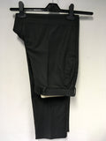 MARKS & SPENCER SARTORIAL CHARCOAL PINSTRIPE WOOL BLEND SUIT SIZE 42M / 34W