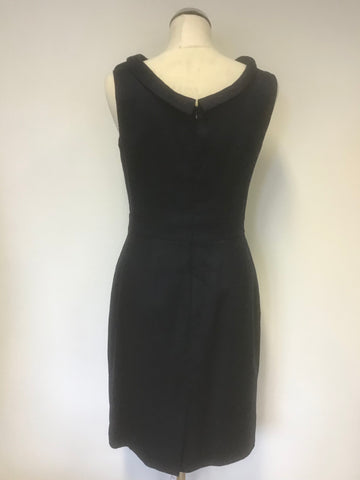 BODEN MIDNIGHT BLUE COLLARED PENCIL DRESS SIZE 10