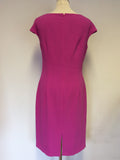 HOBBS INVITATION PINK PENCIL DRESS SIZE 12
