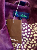 BRAND NEW BODEN DEEP PINK BRUSHED COTTON JACKET SIZE 14