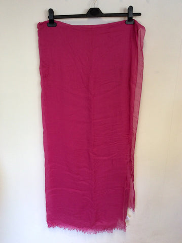 BRAND NEW HOBBS FUSHIA PINK WRAP/SCARF
