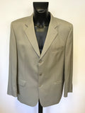 TED BAKER ELEVATED BEIGE WOOL SUIT SIZE 44 R/ 38W/ 32L