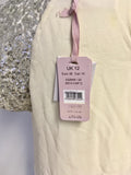 BRAND NEW KALIKO IVORY SILK SEQUINED SLEEVE TOP SIZE 12