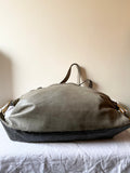 JIMMY CHOO OLIVE GREEN SNAKESKIN LARGE LEATHER SHOULDER BAG