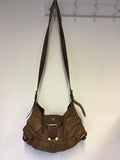 MULBERRY JONI BROWN SOFT LEATHER CROSS BODY SLOUCH HOBO BAG