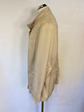 BRAND NEW ARTIGIANO NATURAL SUEDE FEEL WEEKEND JACKET SIZE 20