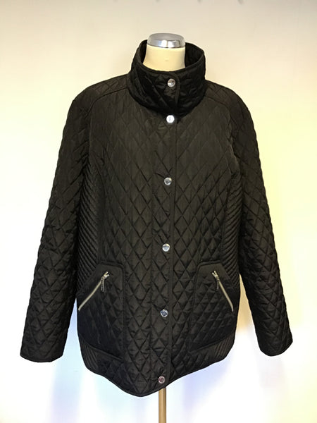 MICHAEL KORS BLACK QUILTED JACKET SIZE XXL