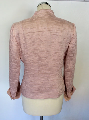 PHASE EIGHT LIGHT PINK SPECIAL OCCASION JACKET SIZE 12
