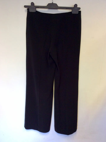 HOBBS BLACK JACKET & TROUSER SUIT SIZE 10