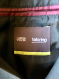 MARKS & SPENCER BLACK TUXEDO SUIT SIZE 48L/ 40W